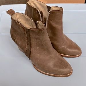 Italian made leather booties